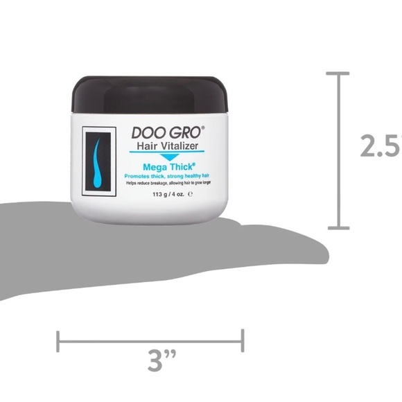 Doo Gro Mega Thick Hair Vitalizer, 4 oz., All Hair Types, Unisex, Cream - Picture 7 of 7